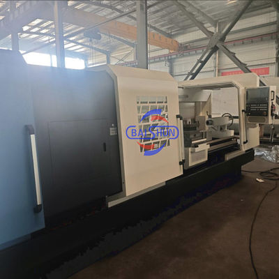 QK1332 Otomatik İp Kesme CNC Döner Boru İpleme Makinesi Petrol Boruları İçin