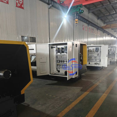 Yüksek Sertlik Otomatik Petrol Ülke Ağır Görevli CNC Boru Döviz Makinesi Vuruş Yapımı için