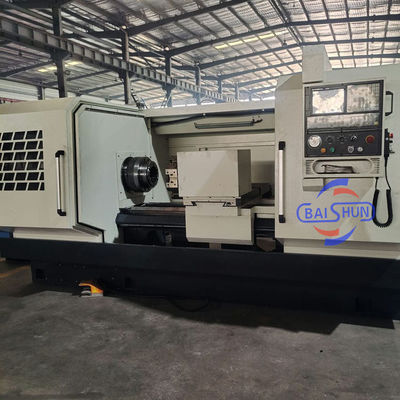 Metal işleme boru iplikleri CNC Petrol borusu iplik döşeme makinesi Büyük boyut