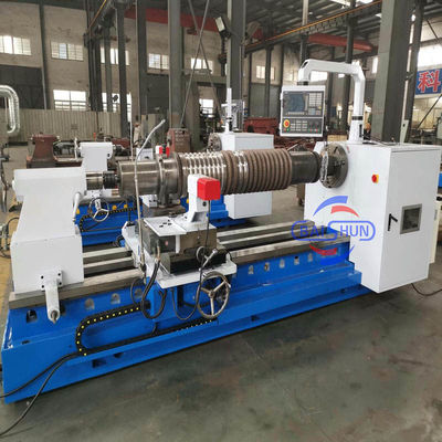 Otomatik Büyük Diametralı Rol Notching CNC Roll Grooving İşaretleme Makinesi