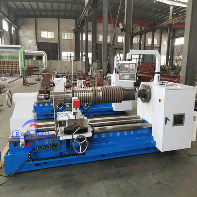 Düşük maliyetli hassasiyetli CNC Roller Dönüştürme Lathe Roll Grooving And Marking Machine