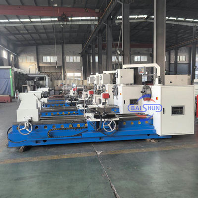 Kaliteli hassasiyetli Cnc Roll Grooving ve Notching Lathe Metal İş için Makine