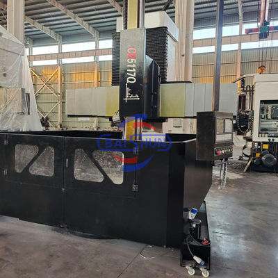 Ağır Görevli Torno Lathe CK5117 VTL CNC Tek Sütun Dikey Turret Lathe