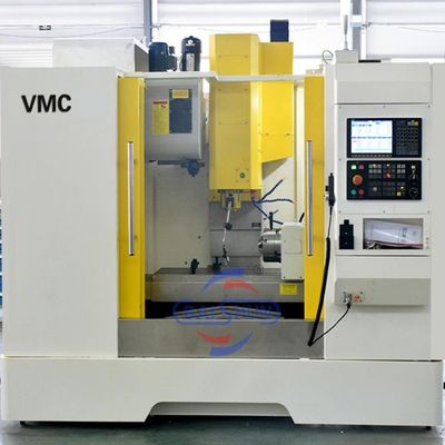Yüksek hassasiyetli 3 Eksenli Vmc Cnc Dikey Metal Döşeme İşlem Merkezi Döner