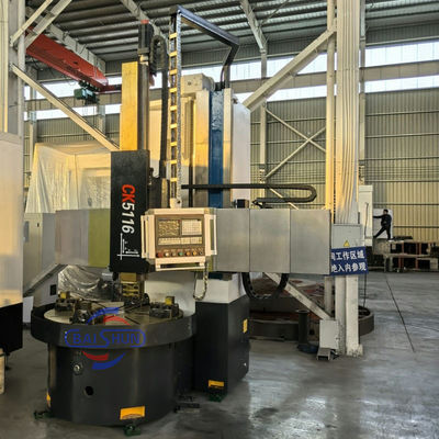 EDM Özelleştirme CK5117 Yüksek Hassasiyetli CNC Tek Sütunlu Dikey Torna