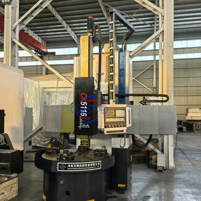Hassas Model CK5225 2 Eksenli Çift Sütunlu Metal Torna Dikey Torna Tezgahı