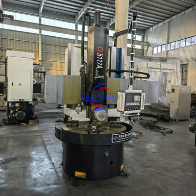 Yeni Tasarım Siemens Fanuc CNC 1700mm Kesme Makinesi CNC Dikey Döner Döner
