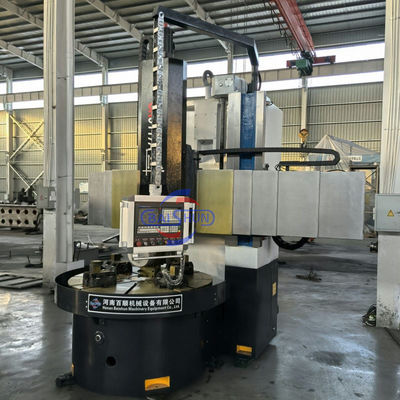 CK5117 Dikey Torna Tezgahı 1700mm Dönüş Çapı 5 ton Kapasite