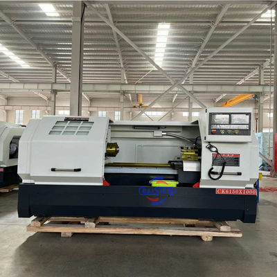 CNC Torna Makinesi CK6150 Düz Yatak 500mm Salıncak 1500mm İş Parçası