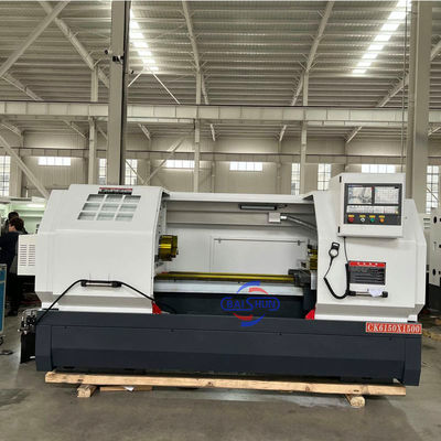 CK6150 CNC Yatay Döviz Makinesi 500mm Swing 1500mm İş Parçası