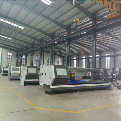 7.5kW Düz Yataklı CNC Dönüştürme Makinesi 500mm Swing 1500mm İş Parçası