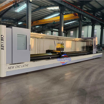 Düz Yataklı CNC Döner Makinesi 500mm Swing 1500mm İş Parçası