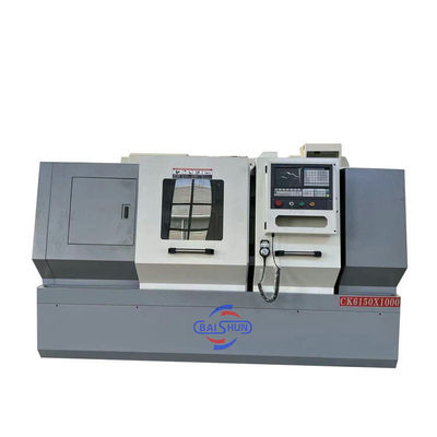 Fanuc Flat Bed CNC Döner Makine 500mm Swing 1500mm İş Parçası