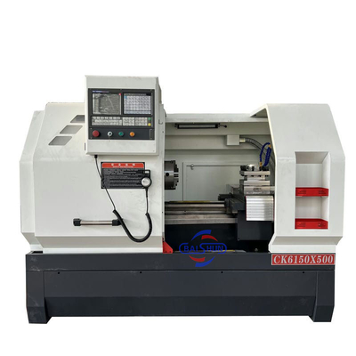 Yüksek hassasiyetli Döner Döner Değişken Hızlı Döner Makinesi CK6150 CNC Döner