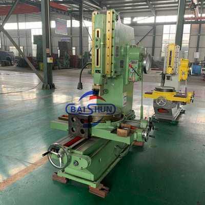 PLC Kontrollü Hidrolik Besleme Dikey Slotting Makinesi 200mm Max Slotting Uzunluğu ile Anahtar ve Metal Çalışmaları için
