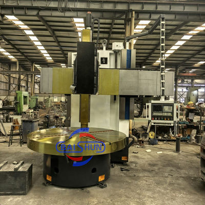 Yüksek Hassasiyetli Büyük Taret Torna Tezgahı CNC Karusel Dikey Torna Makinesi Metal İçin