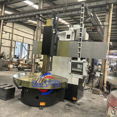 Metal İşlem Tek sütunlu VTL Dikey Turret CNC Döner Makine Araçları