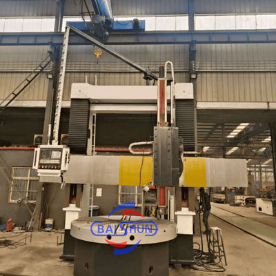 Çin CNC Dikey Torna Ağır Hizmet Tipi Metal Torna Tezgahı Siemens Kontrol Sistemi İle