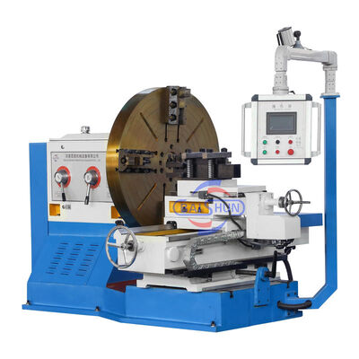 Hassas C6016 Geniş Çaplı Metal Torna Alın Tornalama Tezgahı Flanş Motorlu Torna