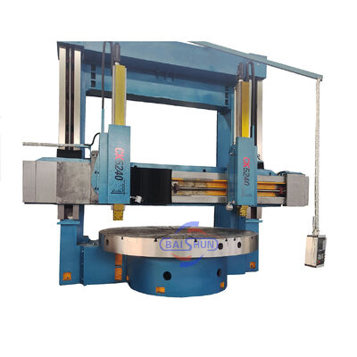 Metal İşleme Tornası Ağır Hizmet Ck5240 CNC Çift Kolonlu Dikey Torna VTL Makinesi