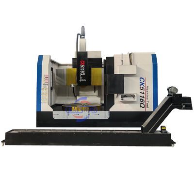 Ck5116 CNC Yüksek hassasiyetli Tek sütun Dikey Döner Döner Döner