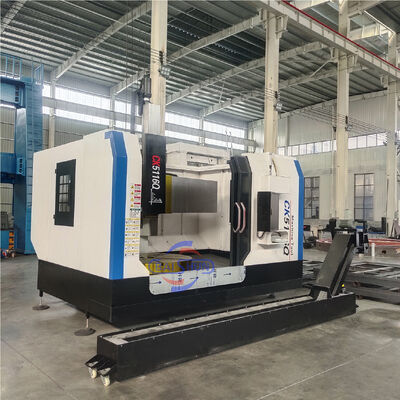 Fabrika Kaynağı Tek Sütunlu VTL CNC Dik Torna Tezgahı Yüksek Hassasiyet
